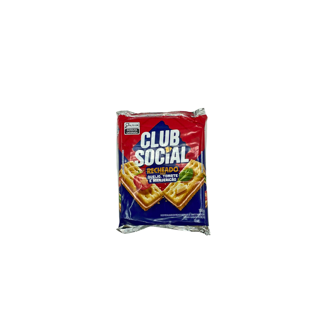 Nabisco Club Social Rech. Queijo Tomate 42x106g