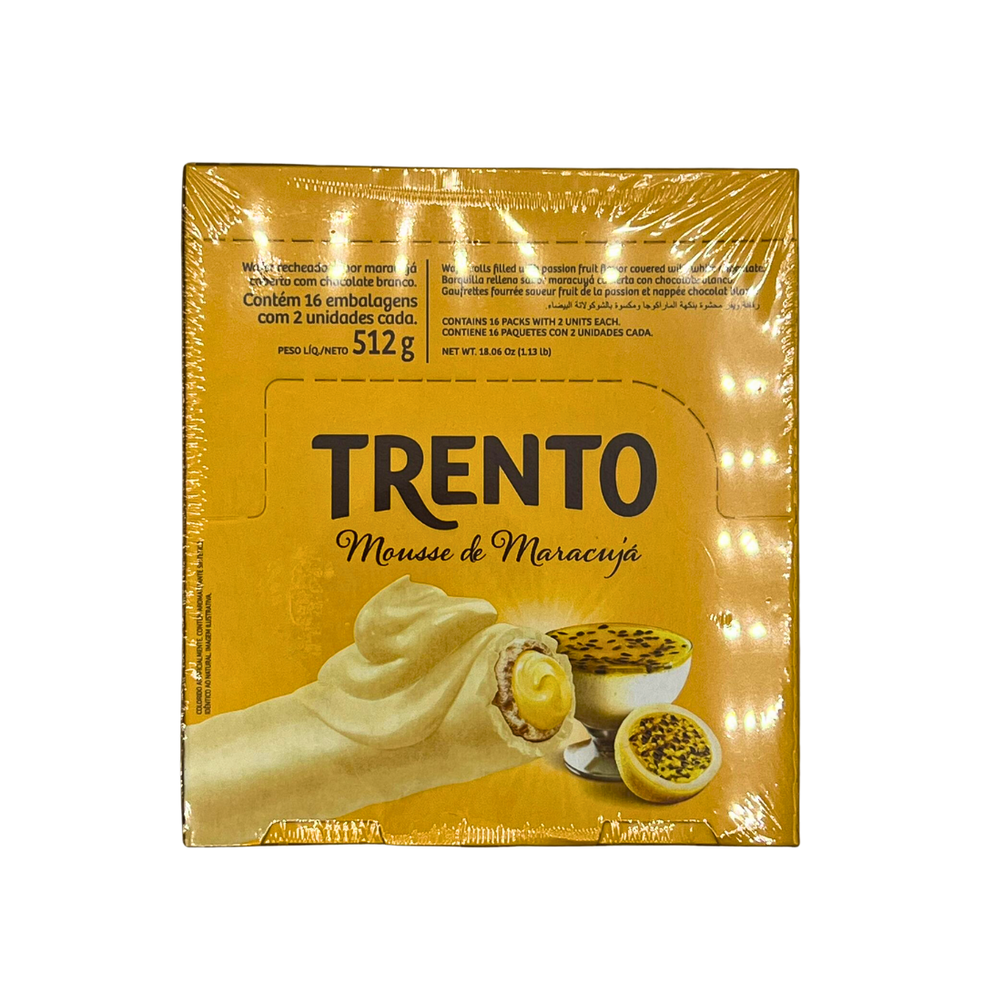 Peccin Wafer Trento Mousse de Maracuja 8x12x32g