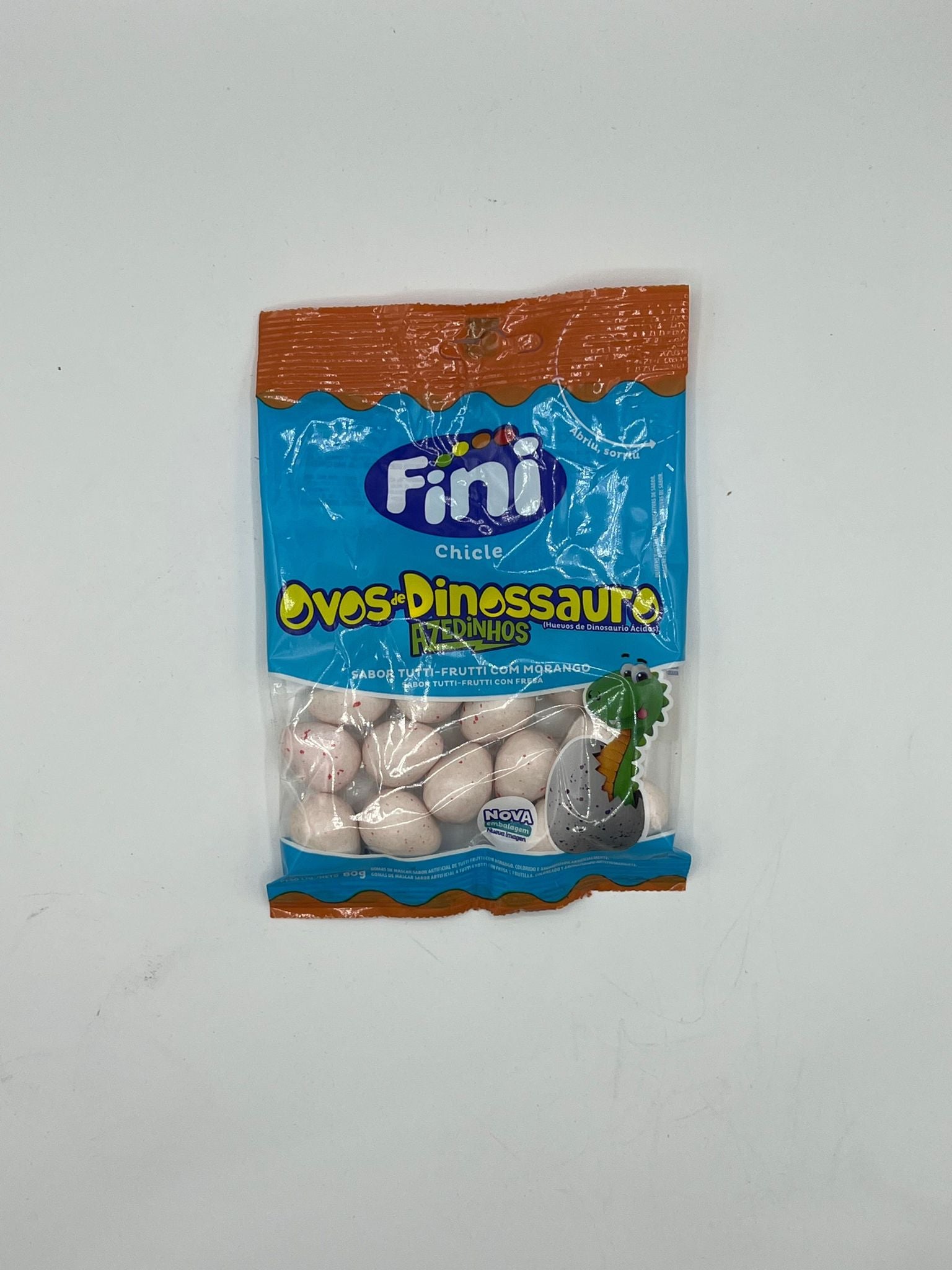 Fini Chiclete Ovos Dinossauro 12x80g